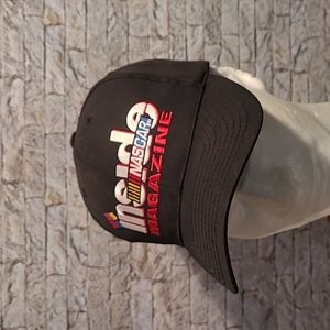 Inside Nascar Magazine Black Snapback Hat
